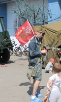 Празднование Дня Победы 9 мая 2013 года г.Москва, ул.Лескова